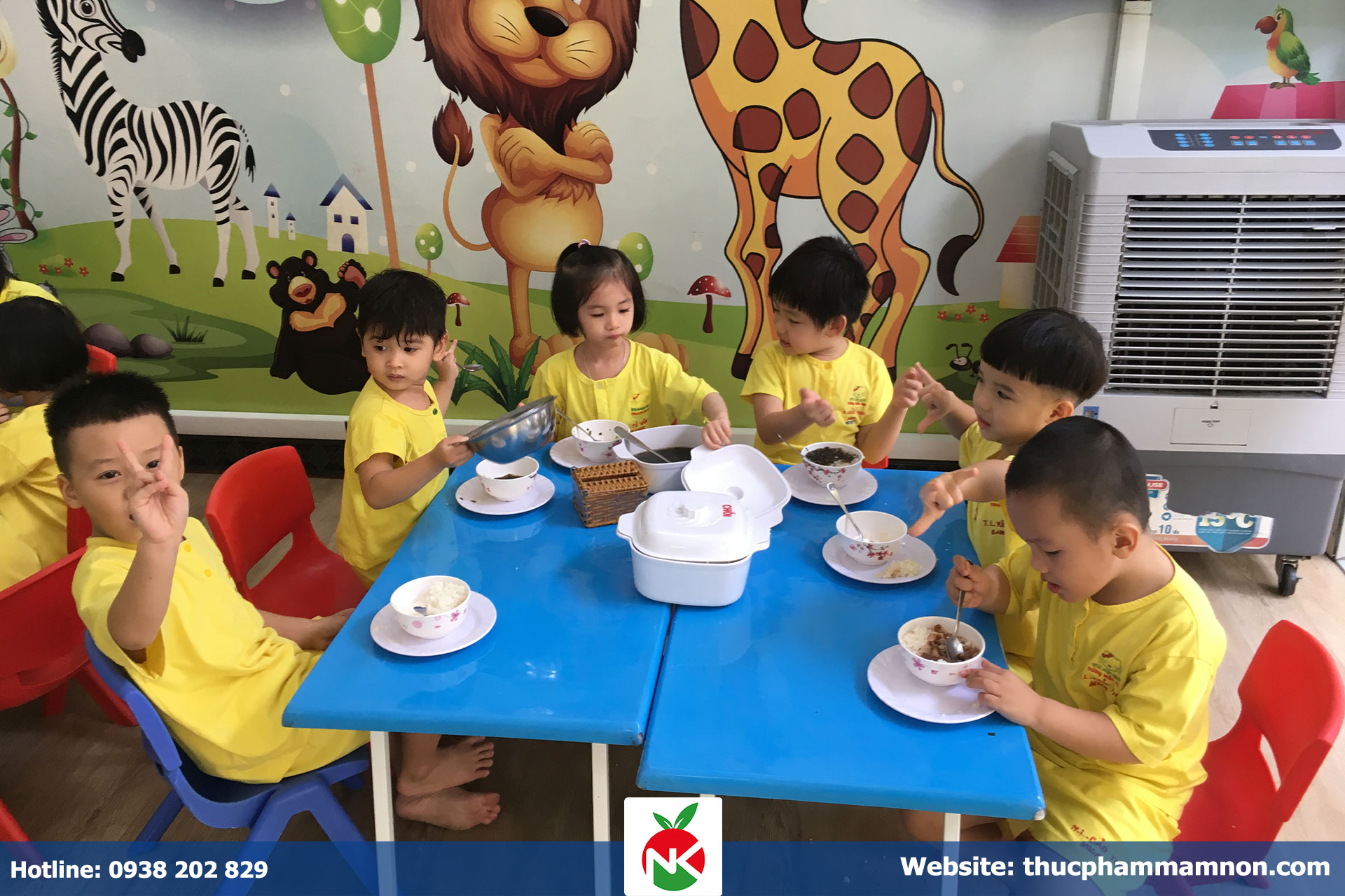 Cung Cấp thực phẩm mầm non uy tín tại TP.HCM