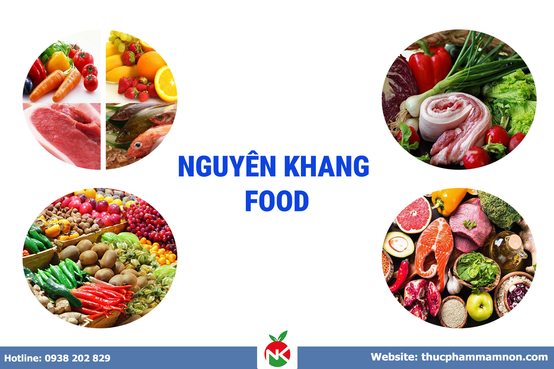 Nguyên Khang Food - Đơn vị cung cấp thực phẩm bán trú uy tín 