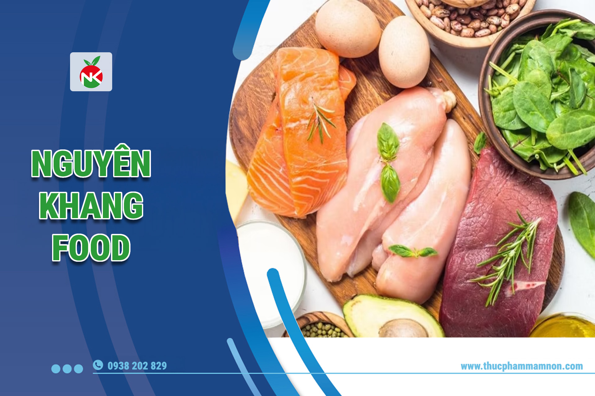 Thực phẩm chuỗi chất lượng tại Nguyên Khang Food