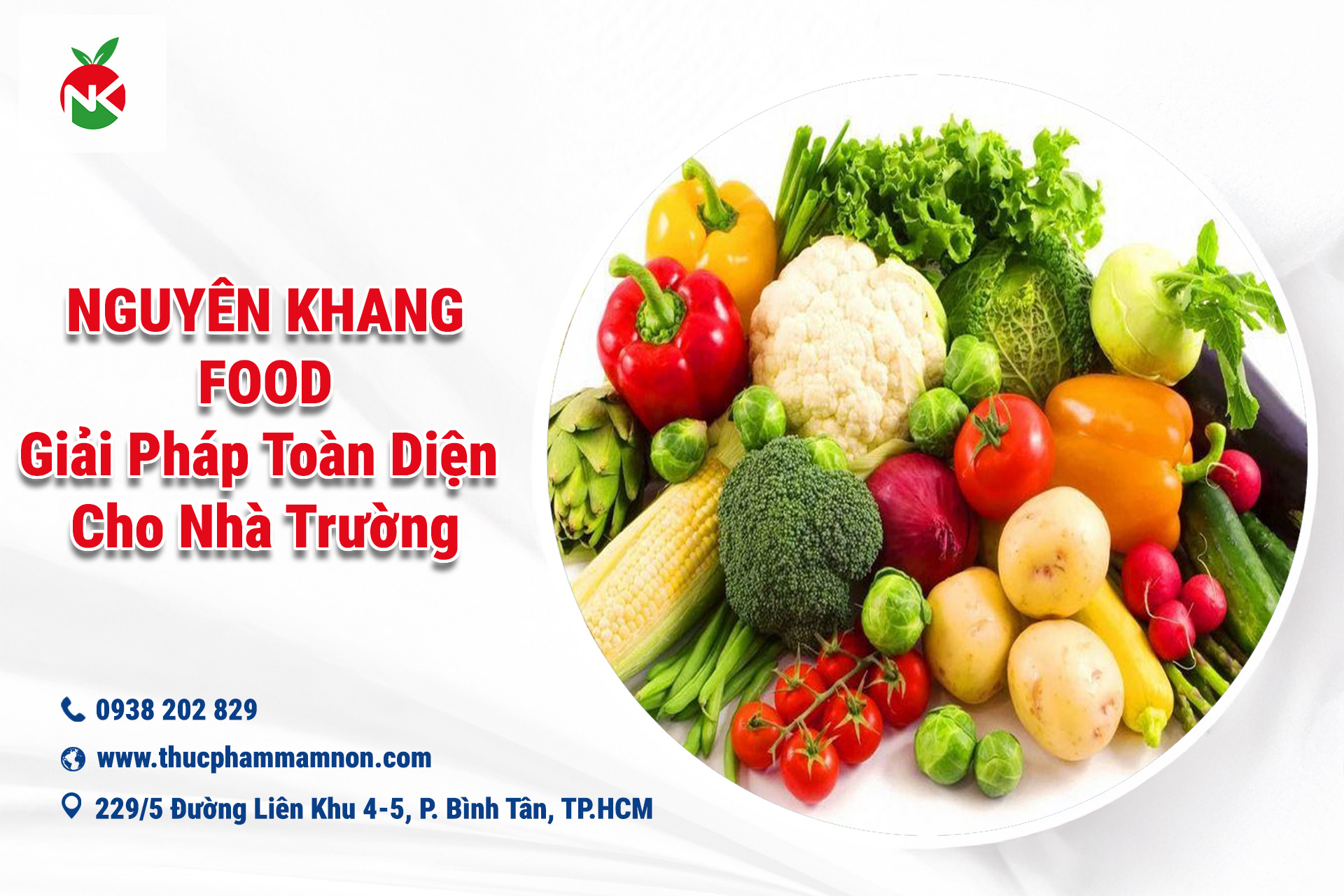 Nguyên Khang Food – Giải Pháp Toàn Diện Cho Nhà Trường