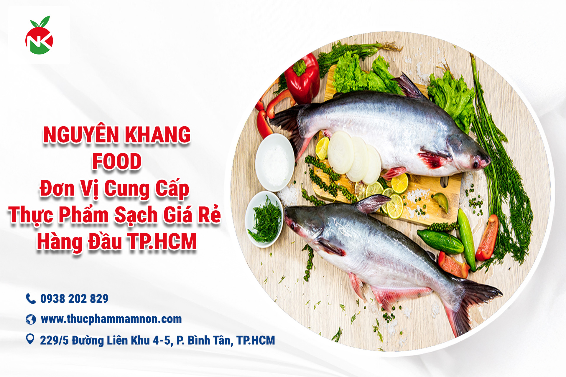 Nguyên Khang Food – Đơn Vị Cung Cấp Thực Phẩm Sạch Giá Rẻ Hàng Đầu TP.HCM