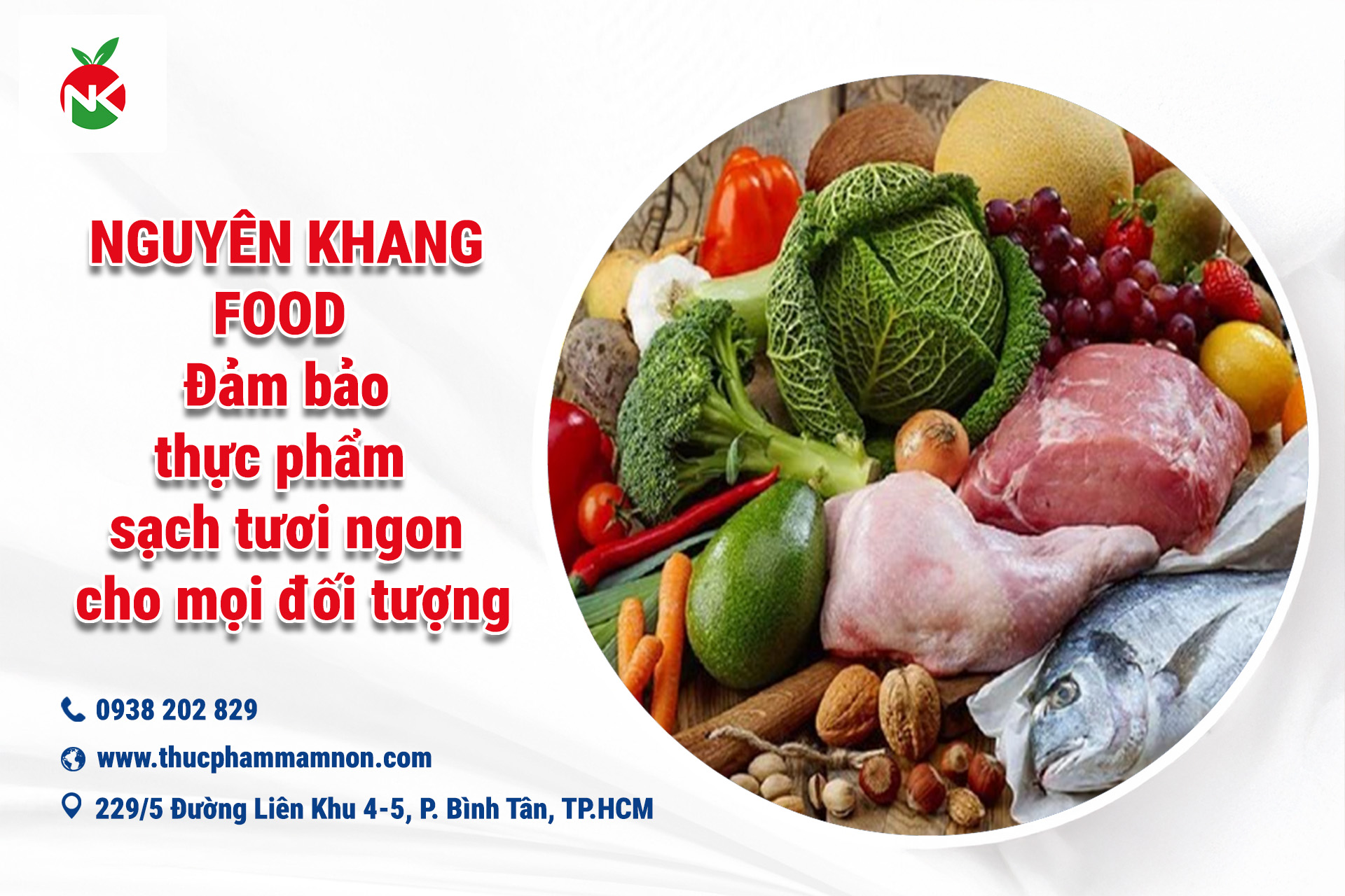 Thực phẩm sạch uy tín tại TP.HCM - Đảm bảo chất lượng cho sức khỏe