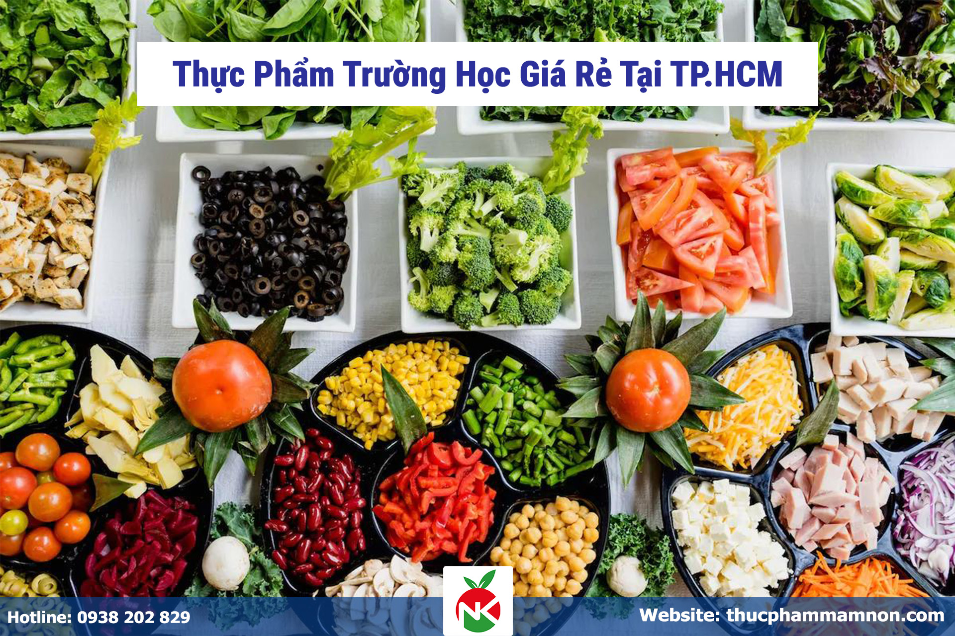 Nguyên Khang Food là một trong những đơn vị cung cấp thực phẩm trường học giá rẻ tại TP.HCM