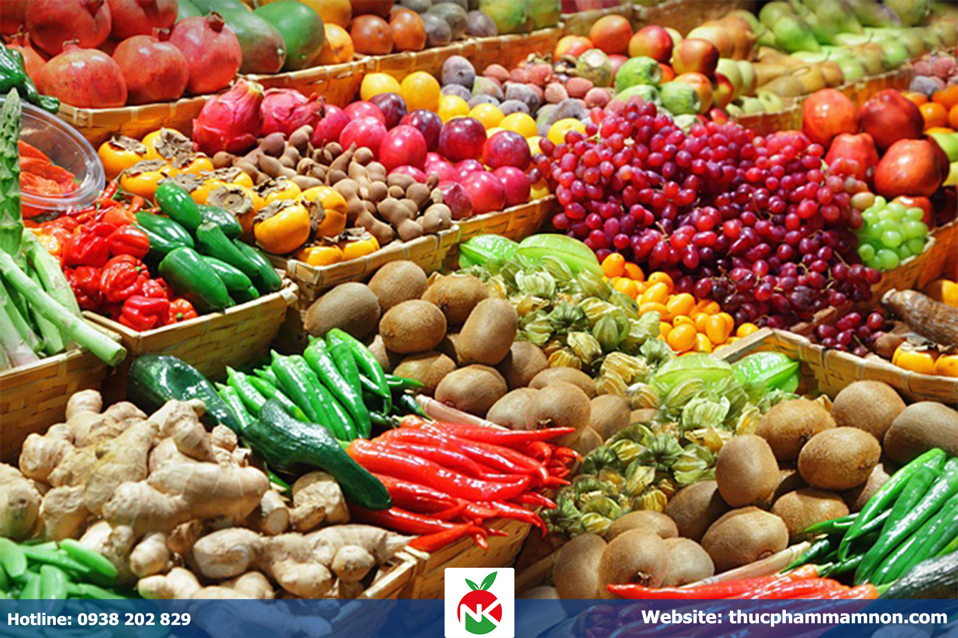 Thực phẩm được chọn lựa là thực phẩm tươi sống và sạch sẽ