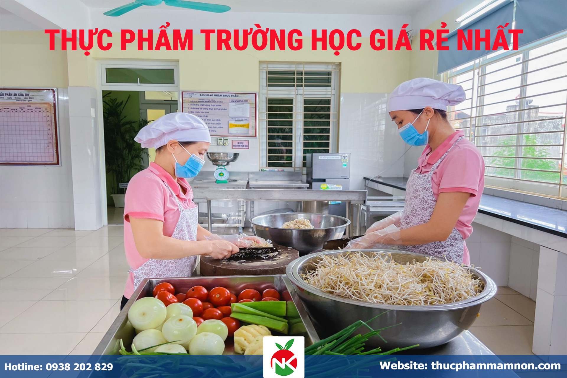 Nguyên Khang Food là đơn vị cung cấp  thực phẩm trường học giá rẻ nhất 