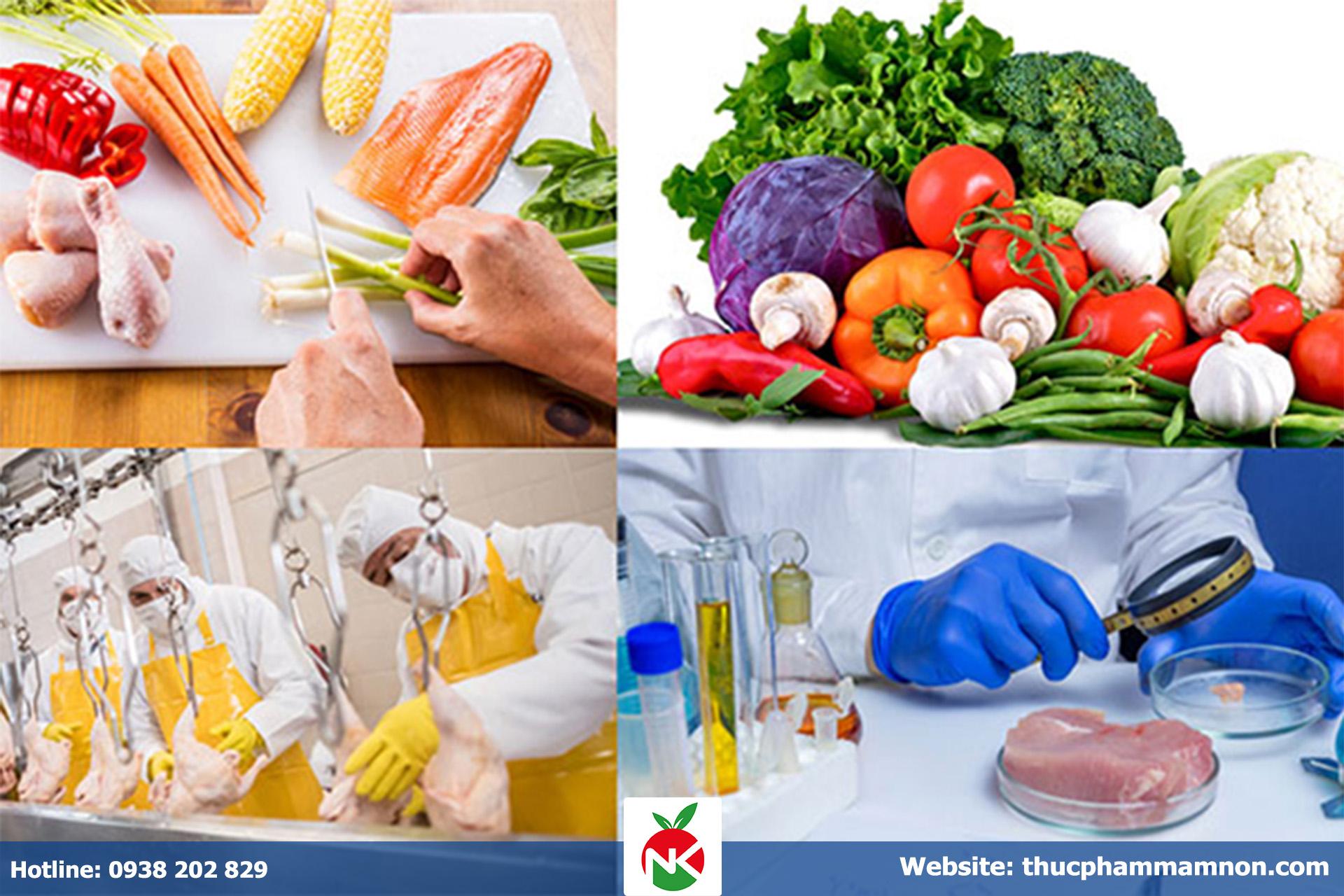 Thực phẩm tươi sống được kiểm tra nghiêm ngặt giúp khách hàng yên tâm khi sử dụng