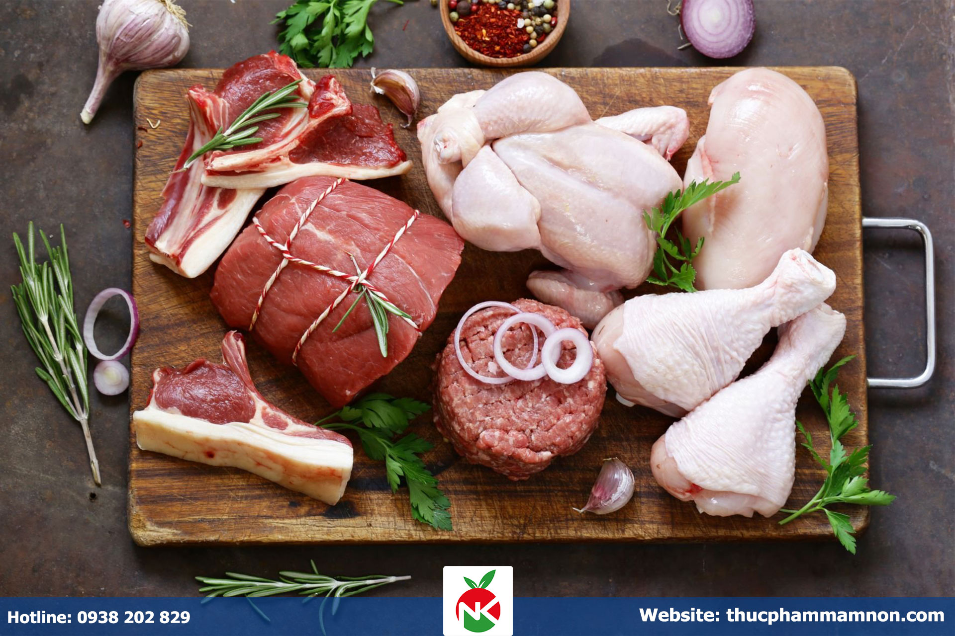 Nhu cầu đặc thù: thực phẩm mầm non, bán trú và bếp ăn tập thể