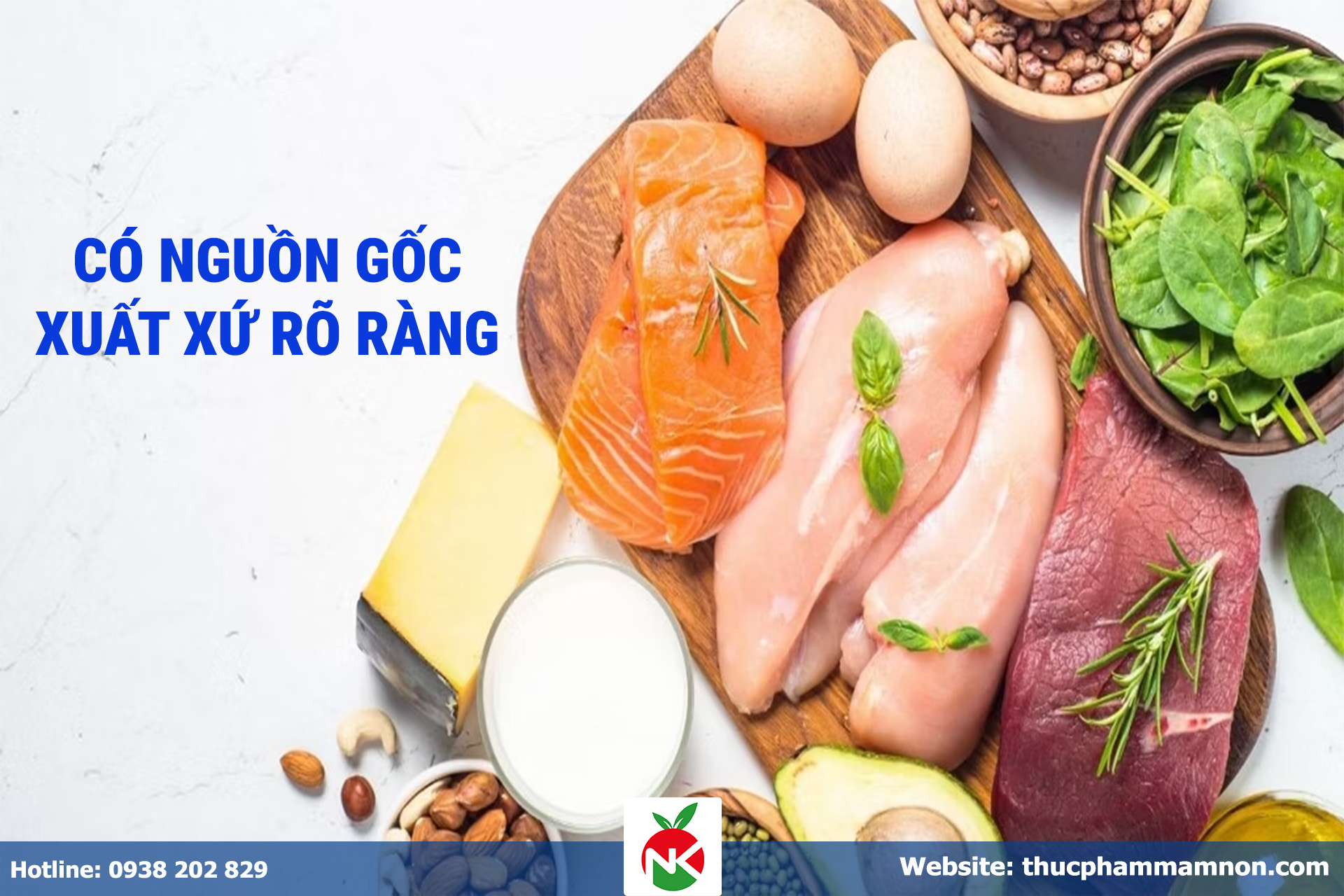 Nguyên Khang Food cam kết thực phẩm đơn vị cung cấp có nguồn gốc xuất xứ rõ ràng, minh bạch