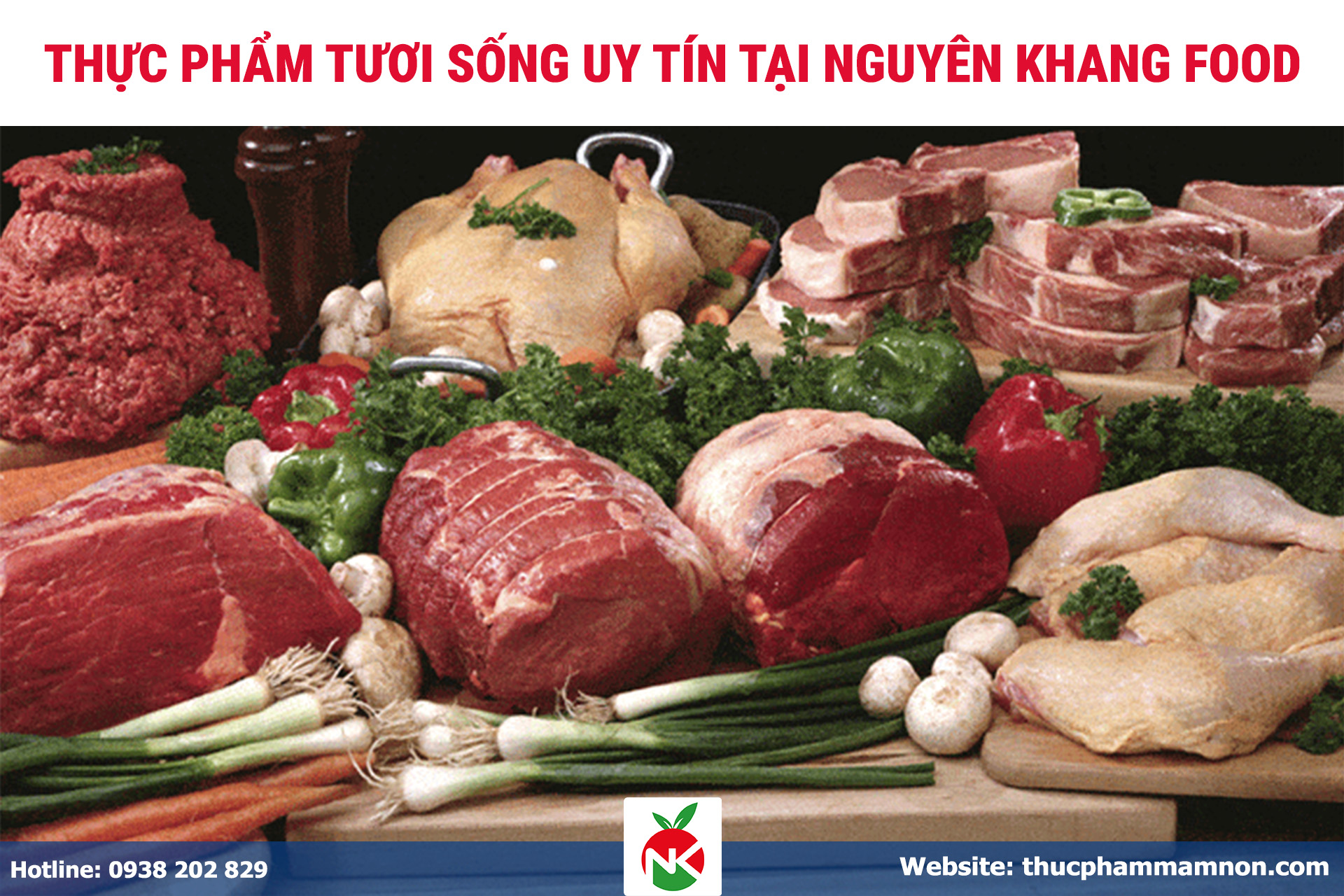 Nguyên Khang Food là đơn vị cung cấp thực phẩm tươi sống uy tín hàng đầu