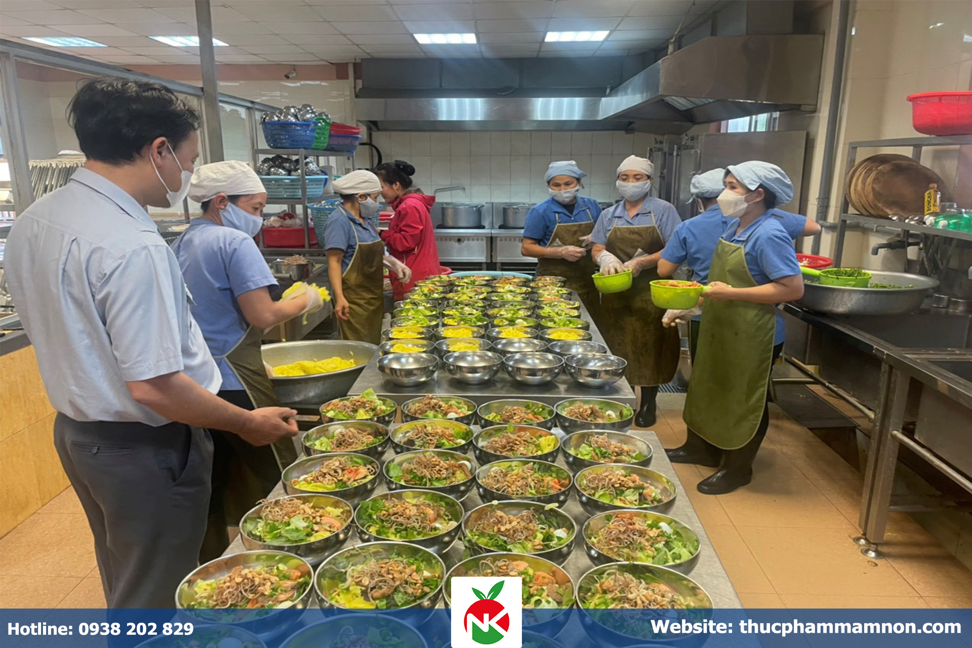 Nguyên Khang có thể đáp ứng nhu cầu của mọi người kể cả của bếp ăn trường học